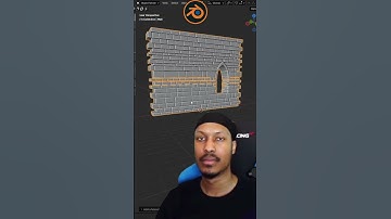 Noob vs Pro artist- Brick Wall in Blender🔥