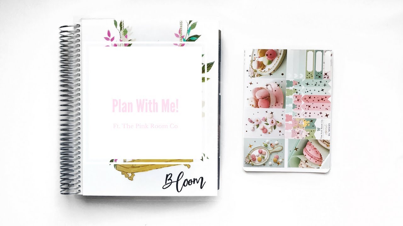 Plan With Me! Ft. The Pink Room Co!
