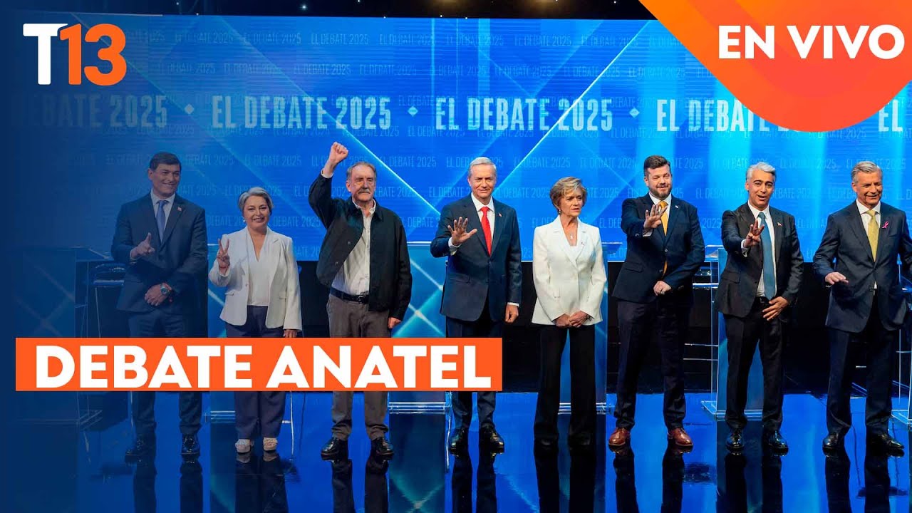 EN VIVO: Debate presidencial ANATEL