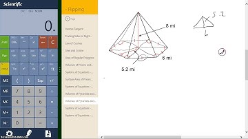 Volumes of Pyramids and Cones Part II
