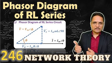 Phasor Diagram of RL Series Circuit | AC Analysis | Network Theory | Engineering Funda