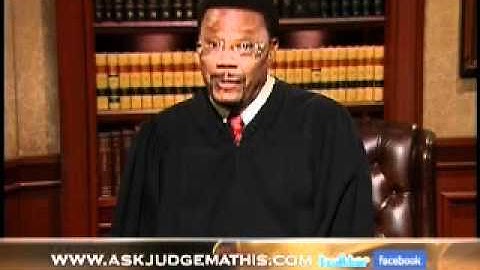 Ask Judge Mathis- October 11, 2010