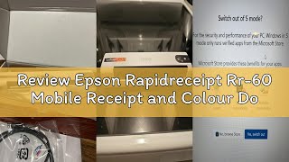 Review Epson Rapidreceipt Rr-60 Mobile Receipt and Colour Document Scanner with Complimentary Receip