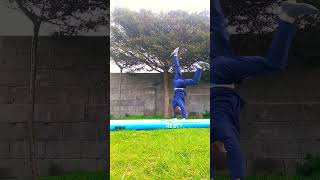 how to do a front flip on an air track 5 steps