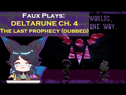 Deltarune Chapter 4 | The Last Prophecy Scene | FULLY VOICE ACTED ...