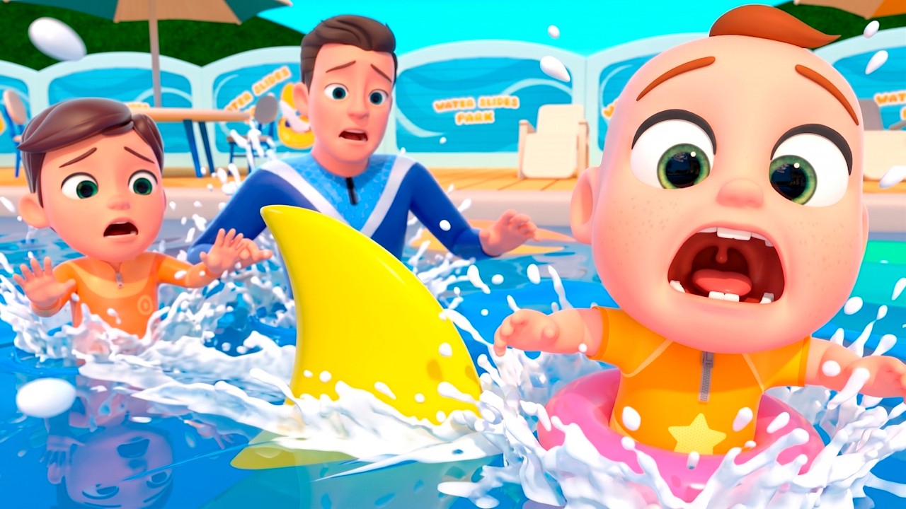 Swimming is Fun! 🌊 Pool Song for Kids | Almama Nursery Rhymes