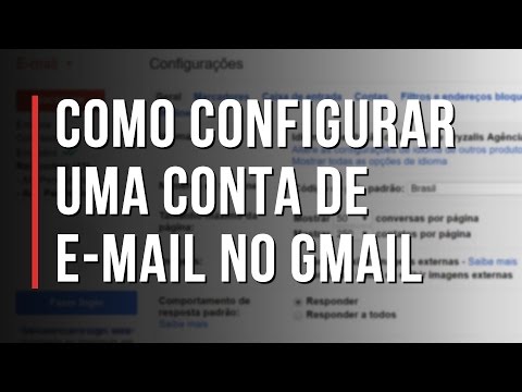 Vídeo: Como Configurar Uma Conta De E-mail