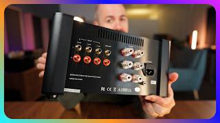 High-end components inside a surprisingly affordable amplifier