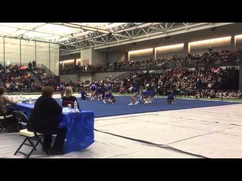 Coginchaug Regional High School Cheerleading State Open 2015