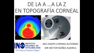 Topografía corneal. Dr Chipana Dr Nuñez
