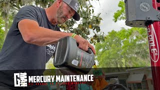 Mercury Maintenance - Oil Change