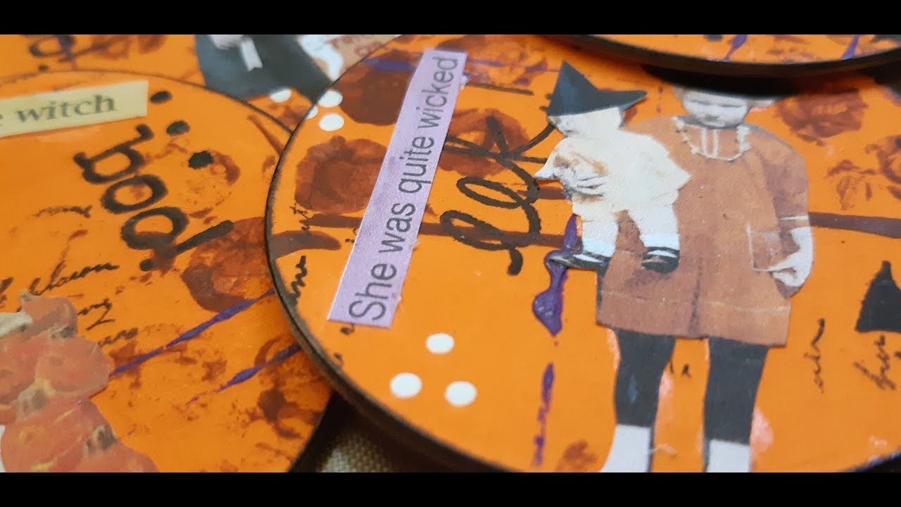 Halloween ATCoins ~ process video