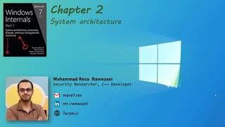 Windows Internals - Ch2 - 0 - Overview