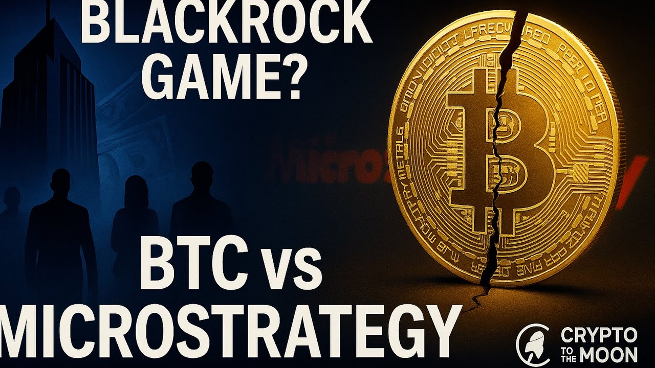 ⁣BlackRock วางเกมทุบ Bitcoin จริงหรือไม่? วิเคราะห์ลึกแผนบีบ MicroStrategy สงครามทุนระดับโลก
