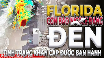 Florida CƠN BÃO NICOLE ĐANG ĐẾN tình trạng KHẨN CẤP ĐƯỢC BAN HÀNH | UNV Tin Tức 8/11/2022