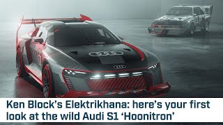 Ken Block’s Elektrikhana: here’s your first look at the wild Audi S1 ‘Hoonitron’