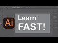 Learn Adobe Illustrator in Minutes! | Beginner Tutorial Adobe Illustrator