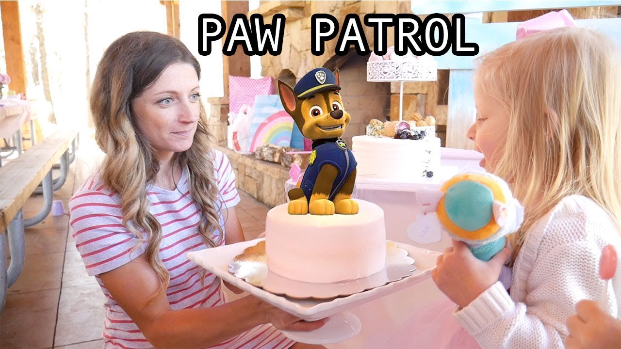 Paw Patrol Chase And Skye Birthday Party Youtube 