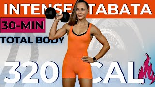 30-MIN TOTAL BODY TABATA WORKOUT + ABS (total body metabolic weight loss, lean muscle + belly fat) screenshot 3