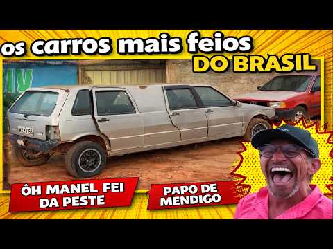 Carros TÃO Feios que Viraram Meme no Brasil 🤣 - Gambiarras e invenções  tente não rir 🤡😂