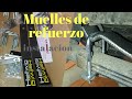 Muelles de refuerzo / helper leaf spring / suspension trasera reforzada / Tacoma 2008