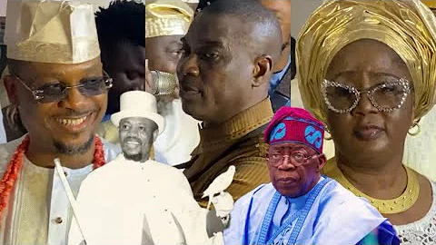 WATCH HOW WASIU AYINDE GOT CHOKED WHEN SHINA PELLER SON AND PRESIDENT TINUBU DAUGH SURPRI HIM ON STA