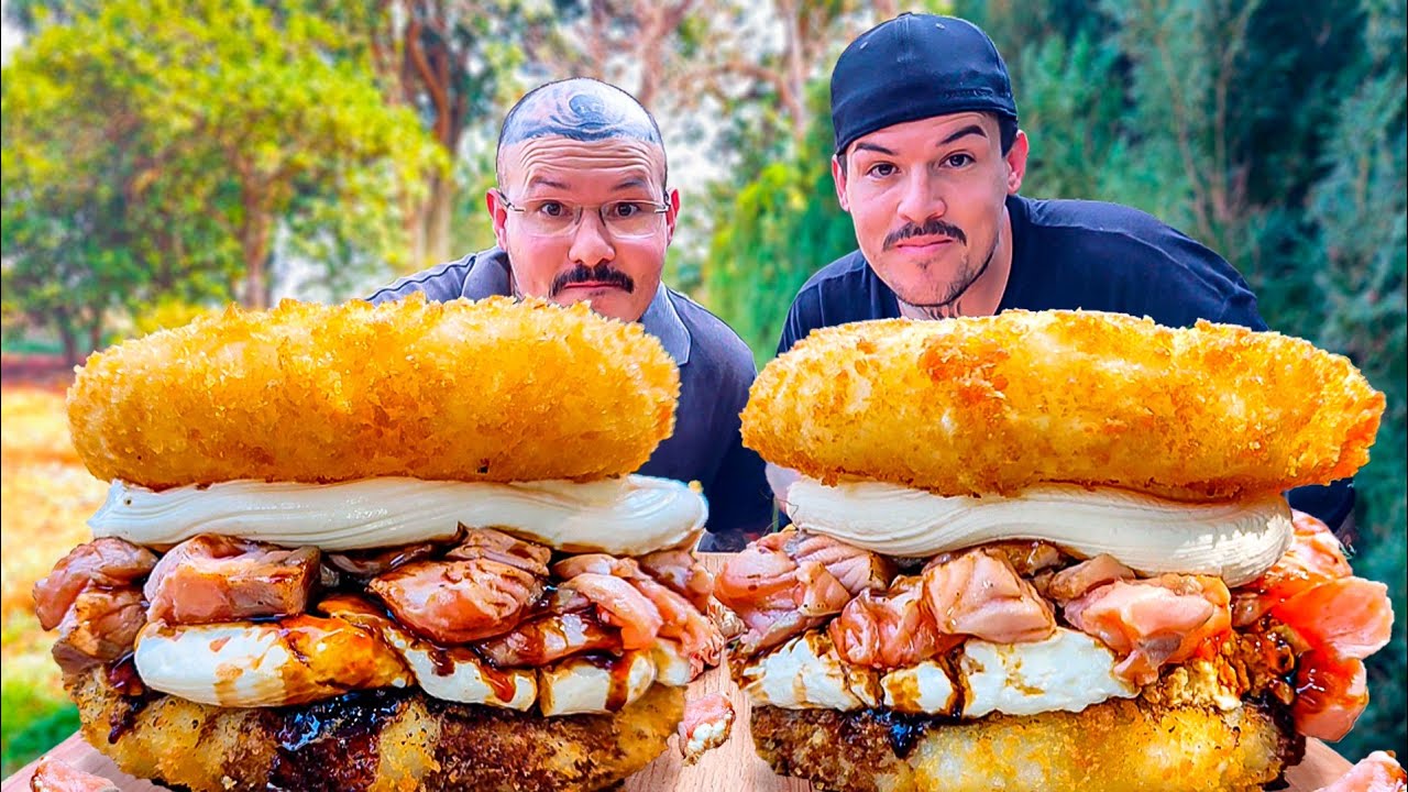 #494 FIZEMOS O FAMOSO BURGUER DE SUSHI | MUKBANG BRASIL.