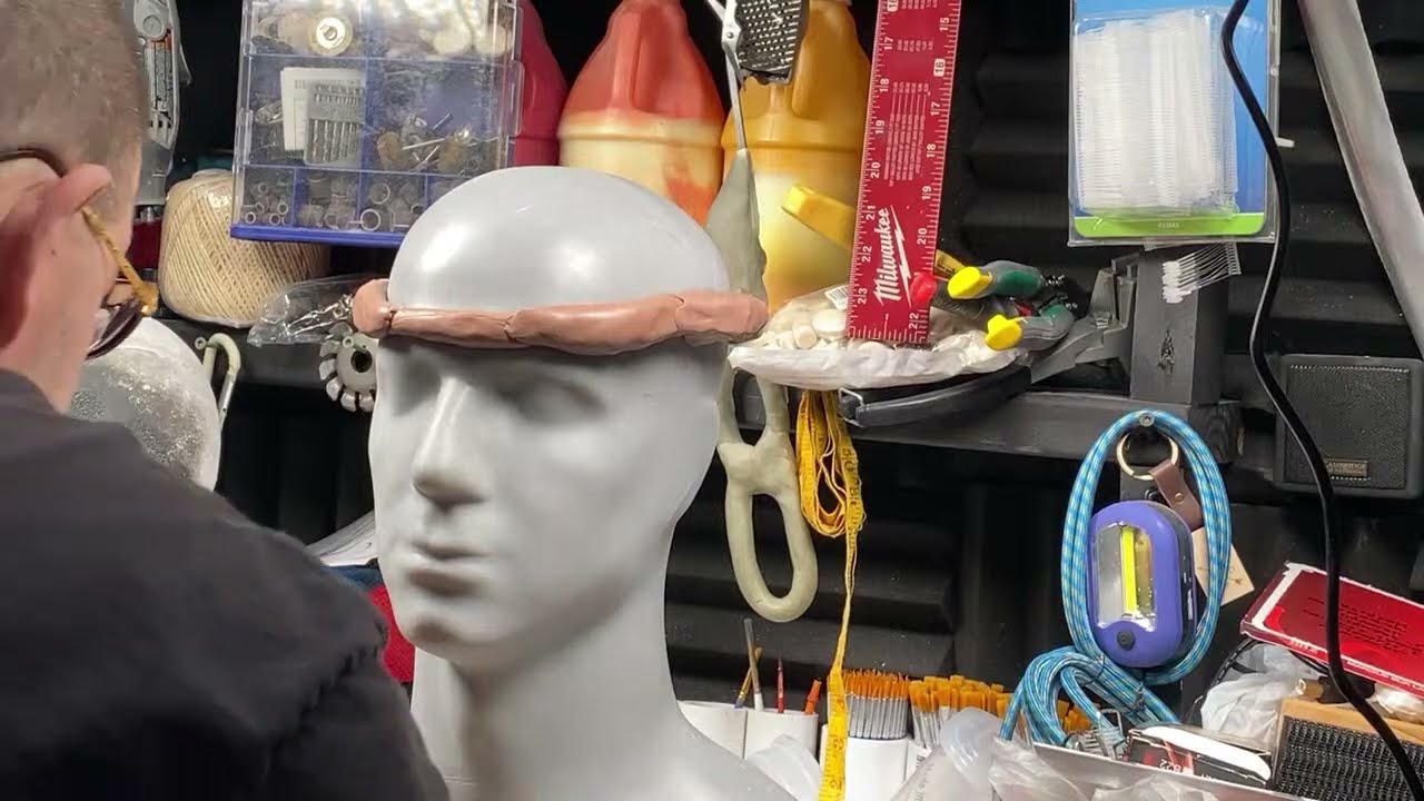 How to add monster clay onto a Ed head armature