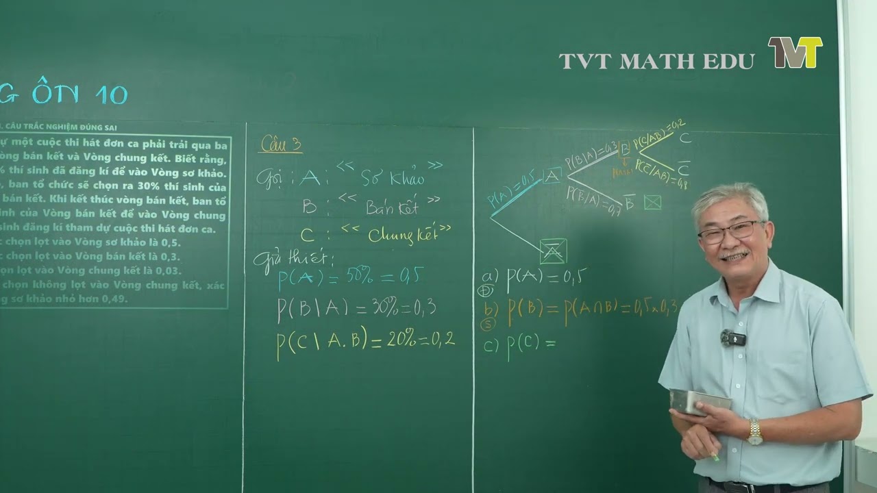 Xác Suất Lớp 12 – Bài Toán Thực Tế | Rèn tư duy xác suất có điều kiện | Thầy Trần Văn Toàn
