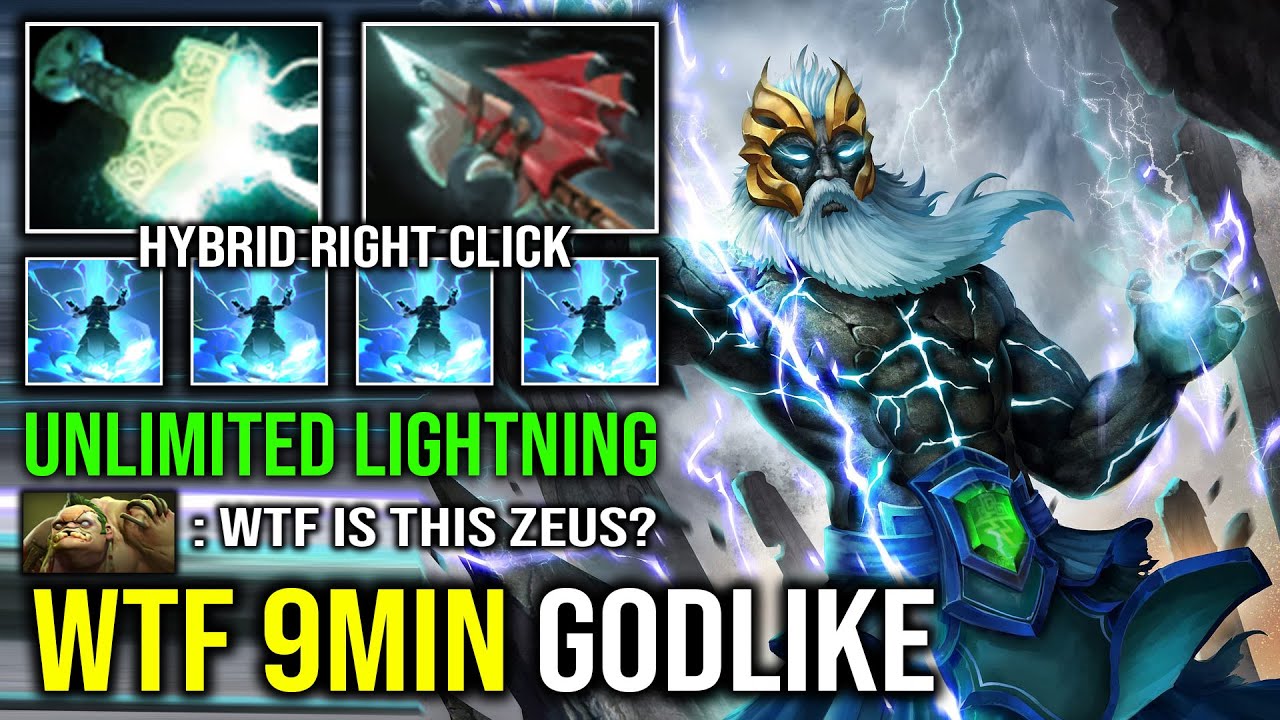 WTF 9Min Godlike Create Unlimited Lightning Hands Mjollnir Hybrid Right ...