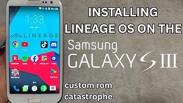 Installing LineageOS 14.1 on the Galaxy S3
