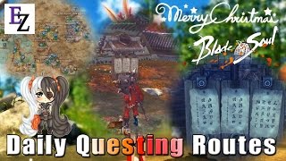 Blade &amp; Soul: Beta - Daily Questing Routes, Merry Christmas And Happy New Year