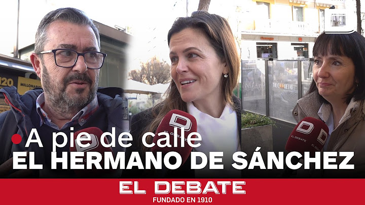 ¿Y tú sabes dónde trabajas? La respuesta de la gente ante la declaración del hermano de Sánchez