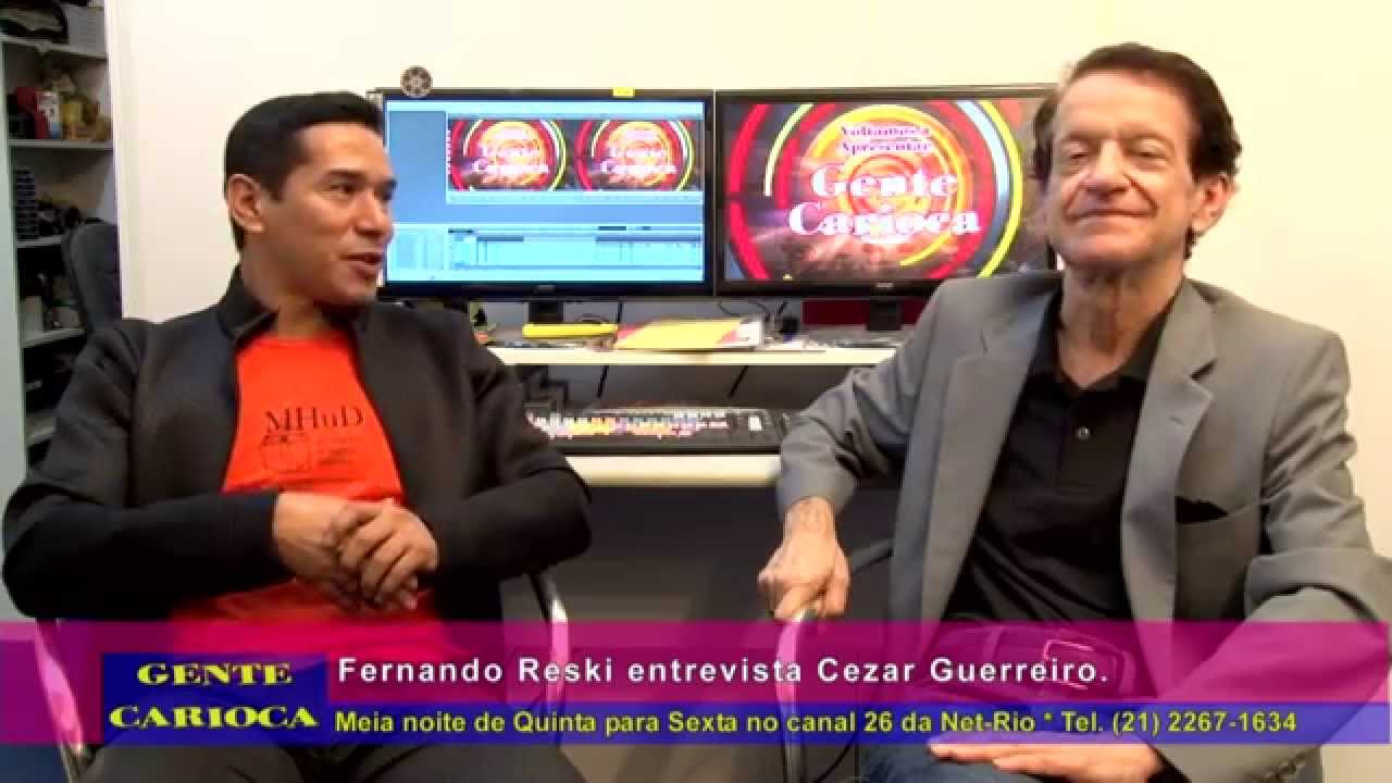 Feranndo Reski com Cezar Guerreiro super video cable