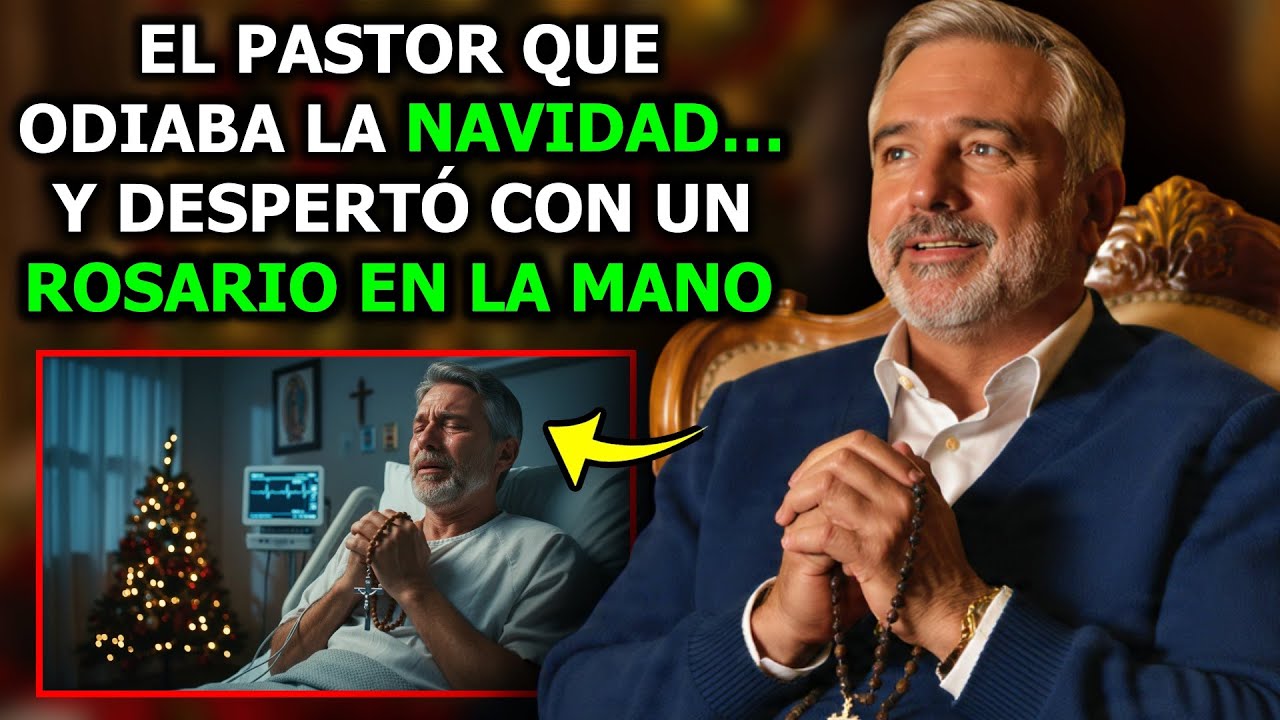 CONVERSIÓN NAVIDEÑA: Pastor llamó “pagana” a la Navidad… hasta que Cristo habló desde el pesebre.