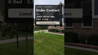 UNDER CONTRACT · 16621 Girvan Way, Fishers IN | 6 Bed in Turnberry | Home Tour