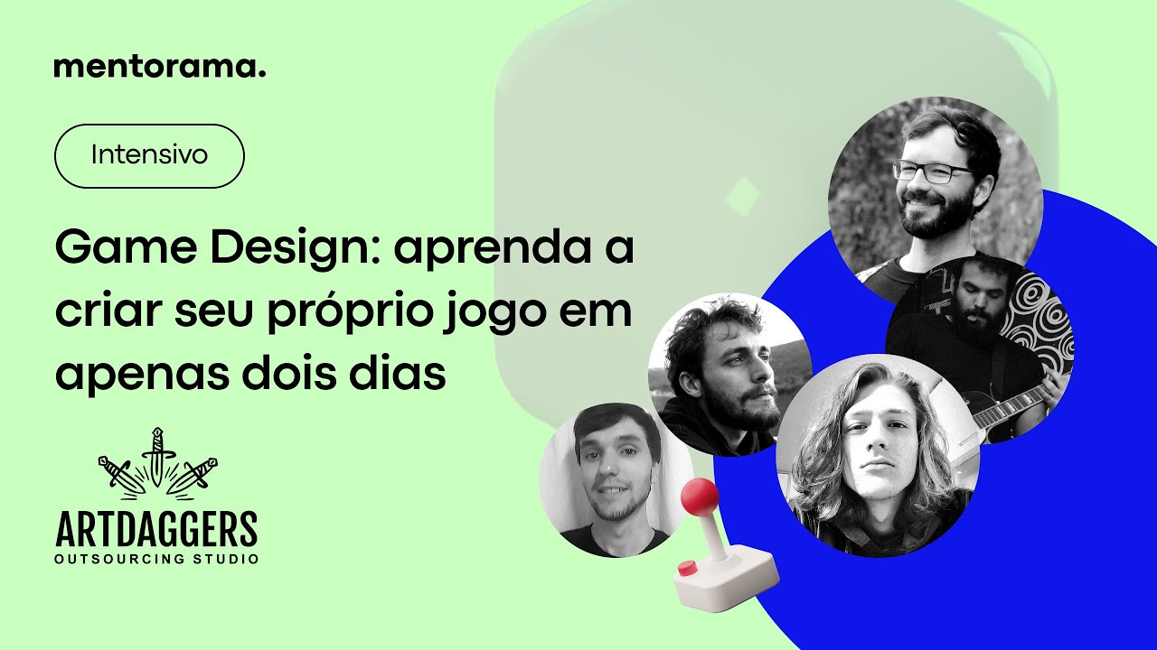 Game Design: aprenda a criar seu próprio jogo, dia 1. Artdaggers Outsourcing Studio | Mentorama