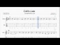 Cielito Lindo Tablatura y Partitura del Punteo de Guitarra Tabs