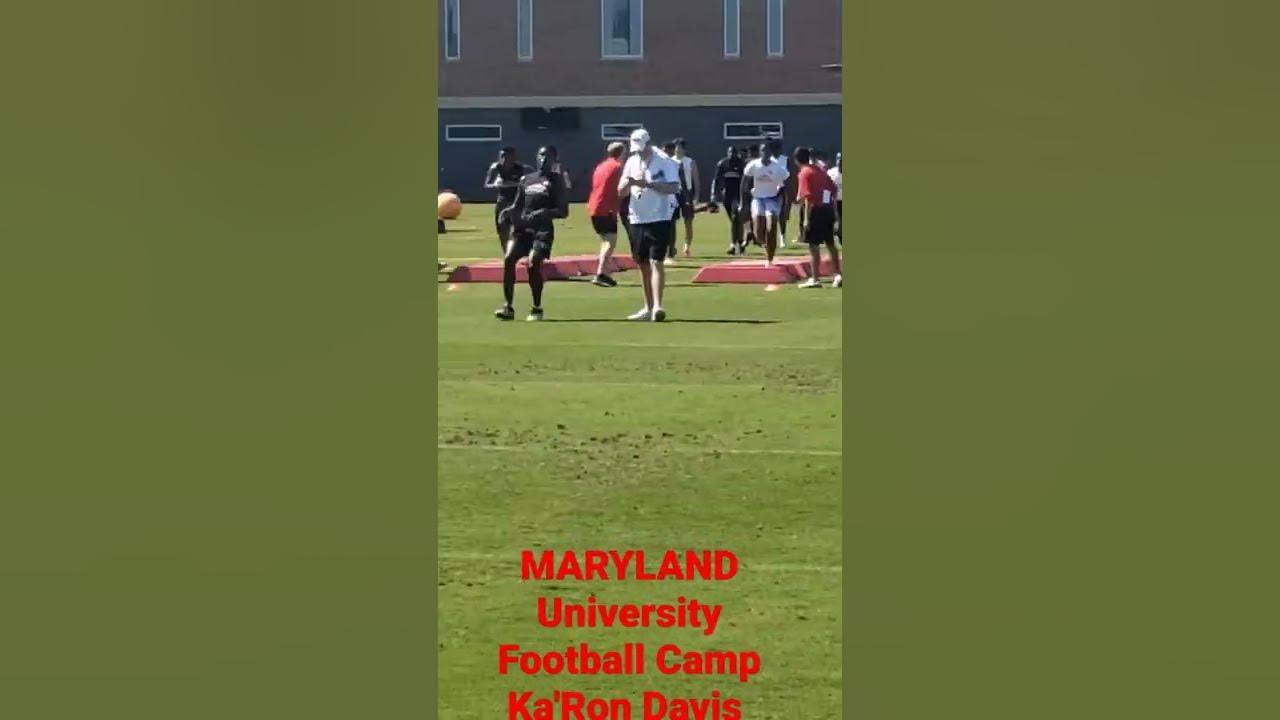 University Maryland Football Camp **2023' Ka'Ron Davis Sumter Central