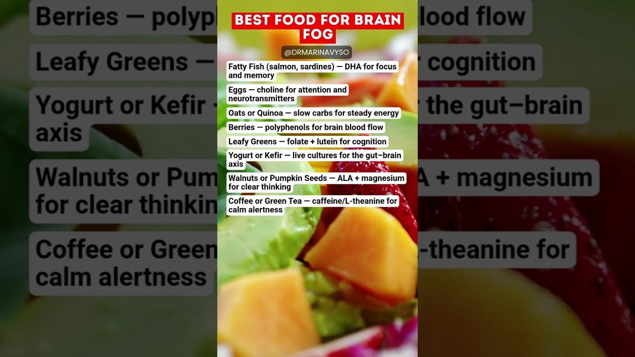 Best Food for Brain Fog