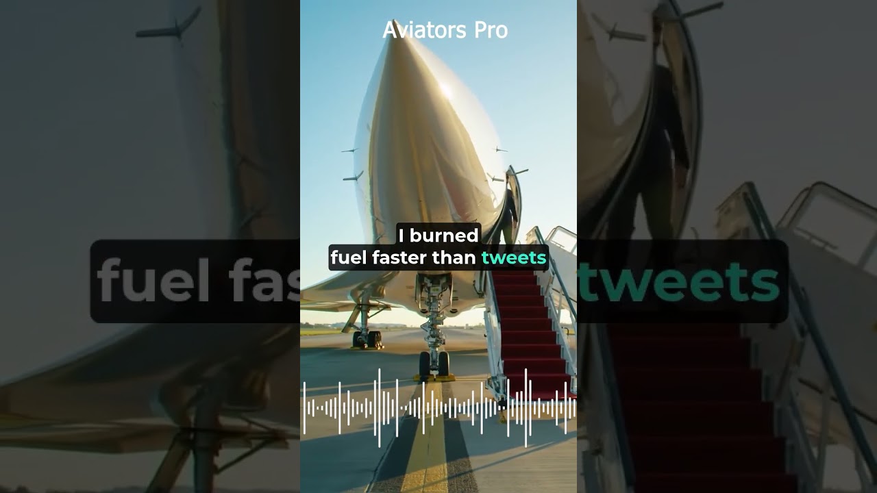 When the Cessna tries to impress the Concorde — ego takes off, 