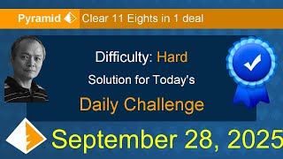 Microsoft Solitaire Collection: Pyramid - Hard - September 29, 2025