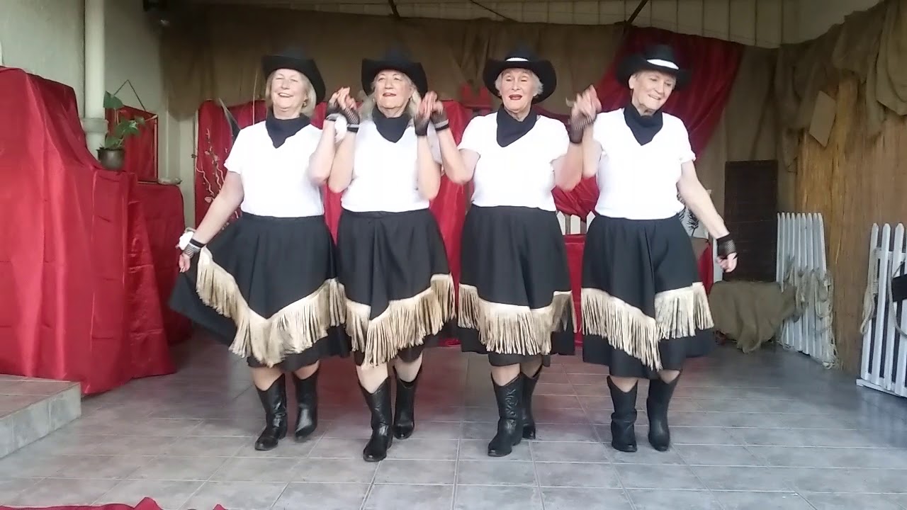 Rodeo Girls 6th Lockdown Linedance YouTube