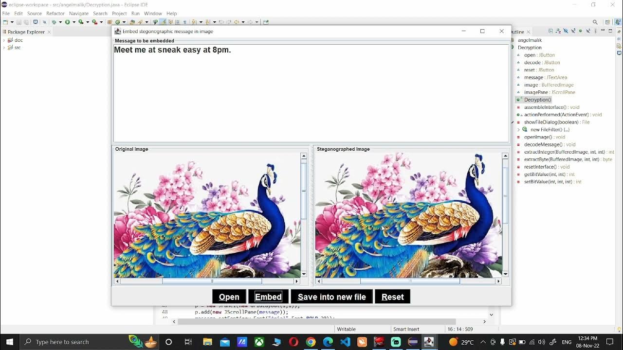 Image Steganography using JAVA | Project Walkthrough - YouTube