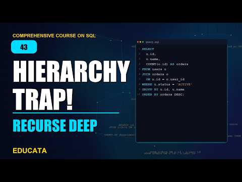 43. Recursive CTEs in SQL