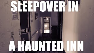 SLEEPOVER IN A HAUNTED INN! - PARANORMAL VLOG | BeautyCreep