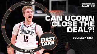 TOURNEY TALK 🗣️ Can UConn close the deal? + Biggest threat to South Carolina? | First Take