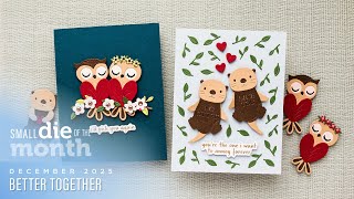 Spellbinders December 2025 Small Die of the Month – Better Together