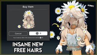 GET THESE NEW FREE HAIRS JUST RELEASED IN ROBLOX  HURRY DONT MISS!