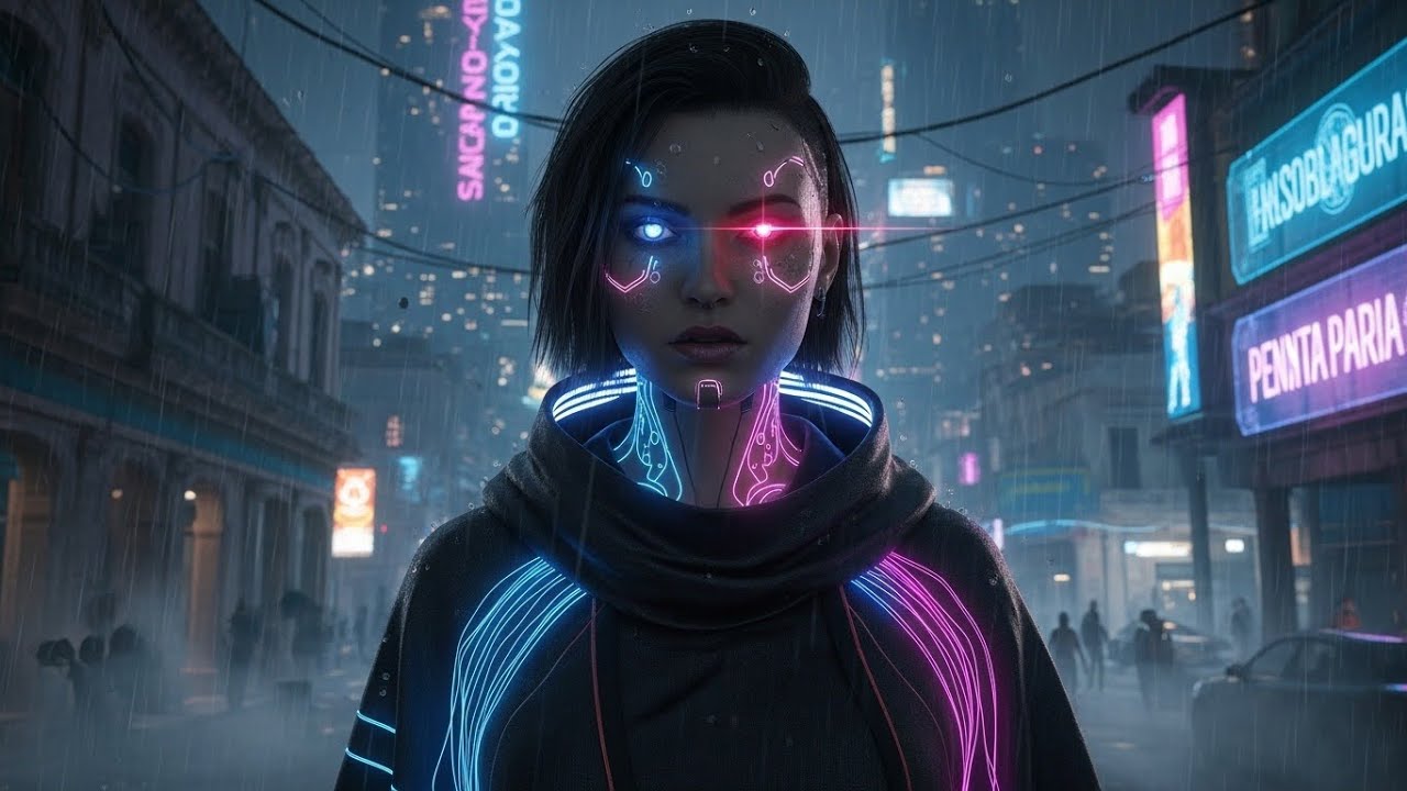 FRAGMENTED REALITY: The Last Echo of a Broken Neon Soul (Slowed + Reverb) | Dark Techno